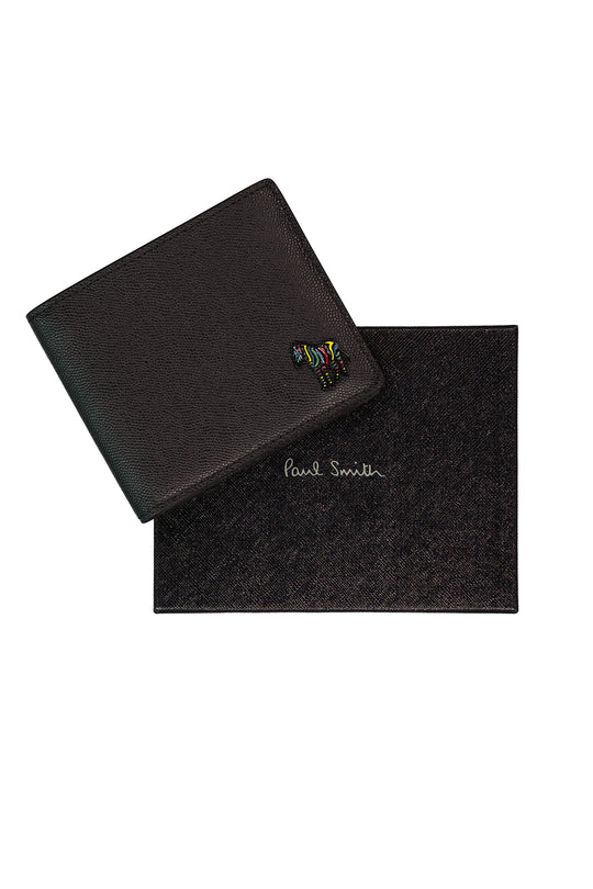 Men's Paul Smith Black Zebra Wallet Billfold