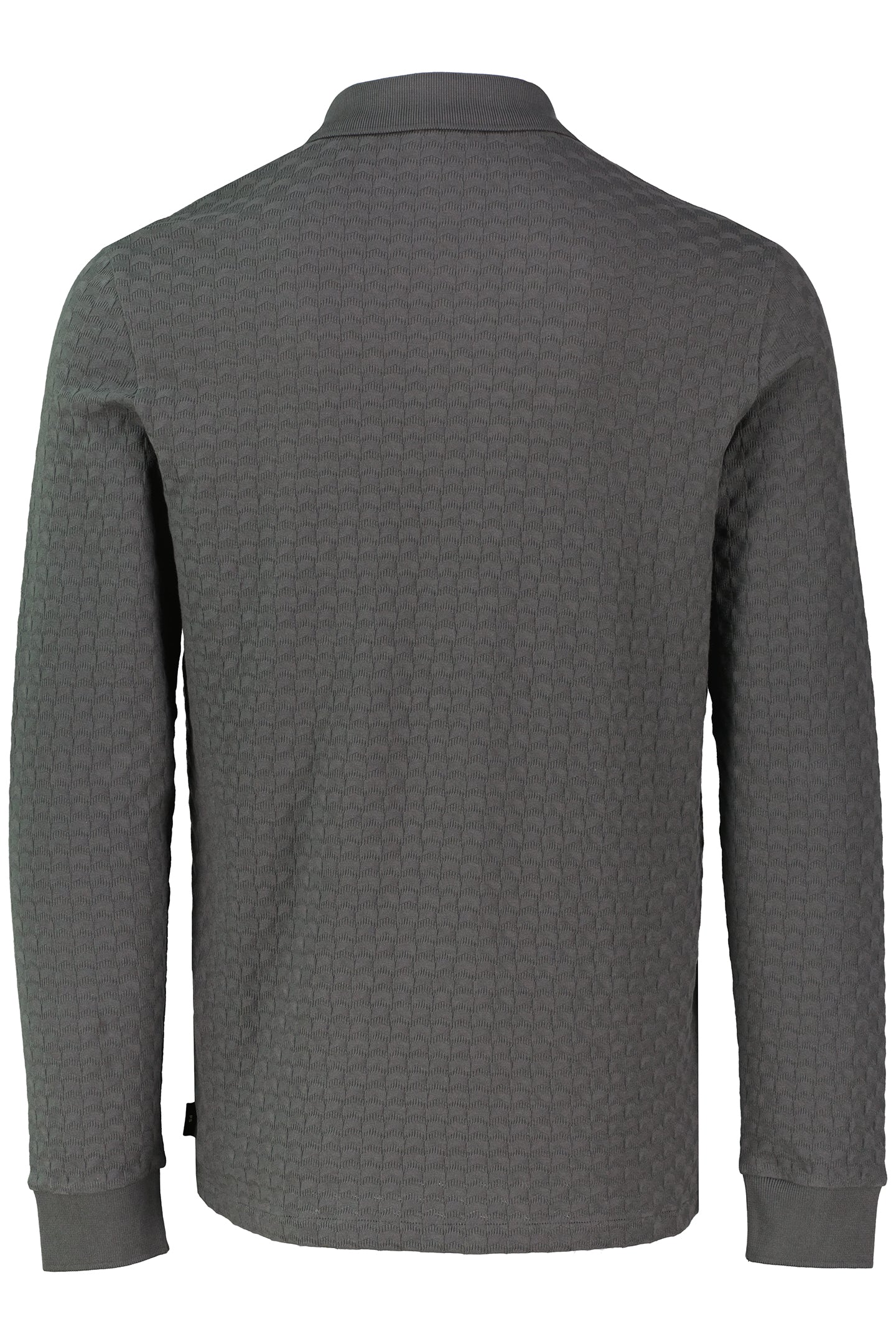 Mens Paul Smith Long Sleeve Full Button Up Grey Polo Shirt - image 3