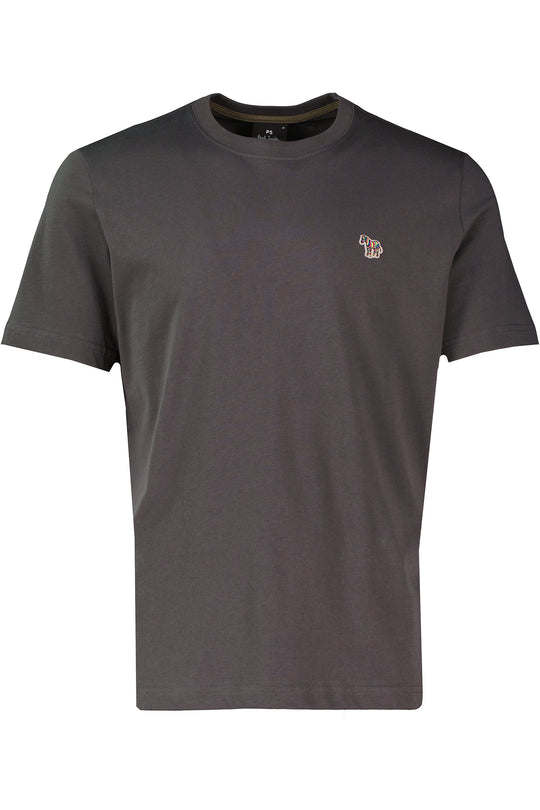 Mens Paul Smith Reg Fit Zebra Grey T Shirt