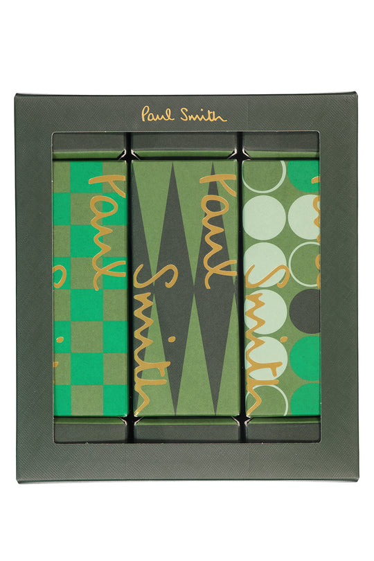 Mens Paul Smith Multi Stripe Cracker Gift Set Socks