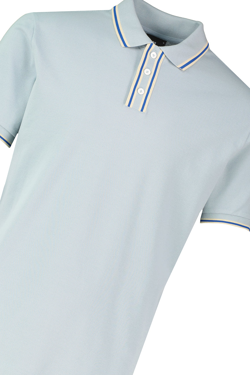 Mens Paul Smith Light Blue Polo Shirt - image 4