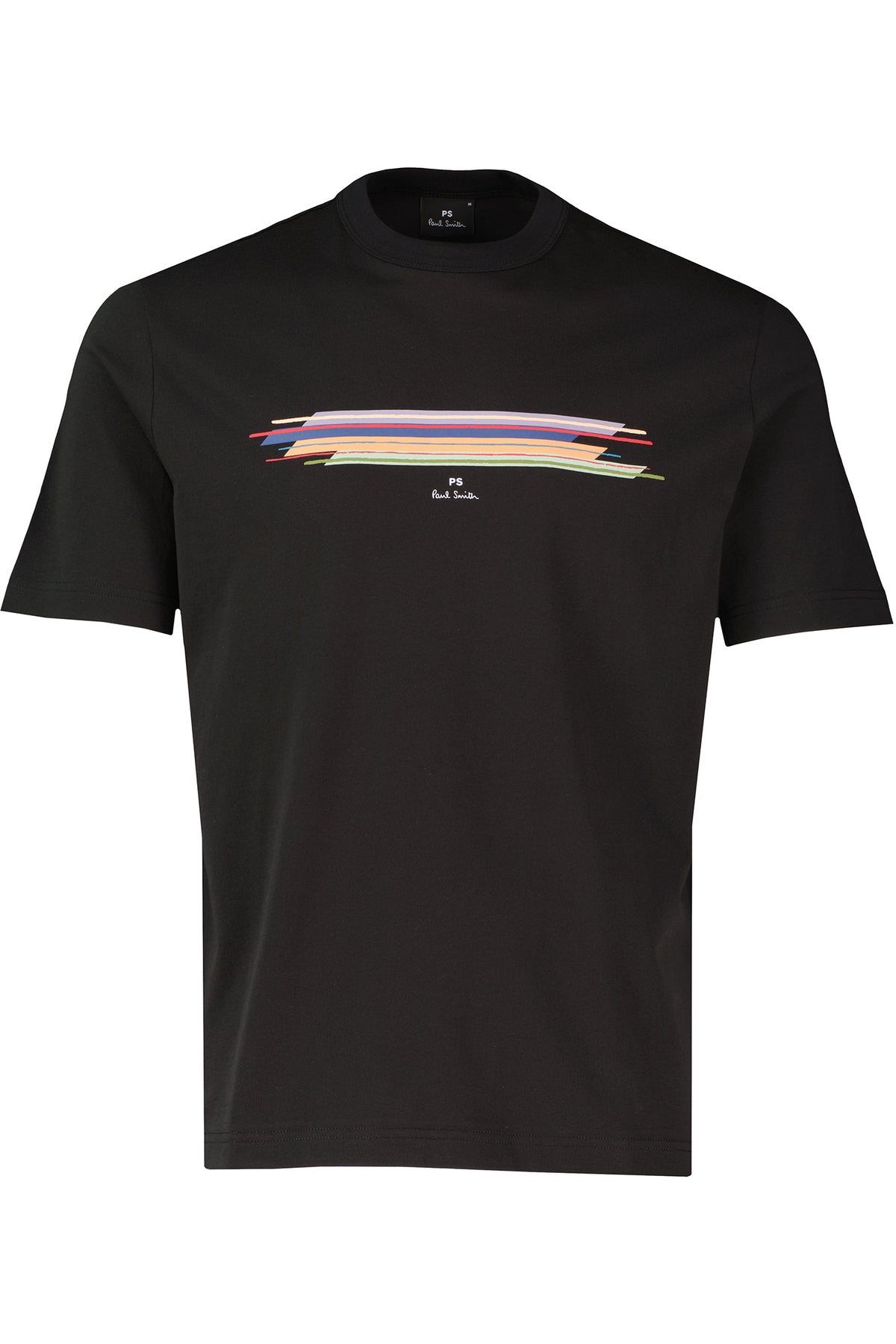 Mens Paul Smith Black Stripe Print T Shirt - image 2