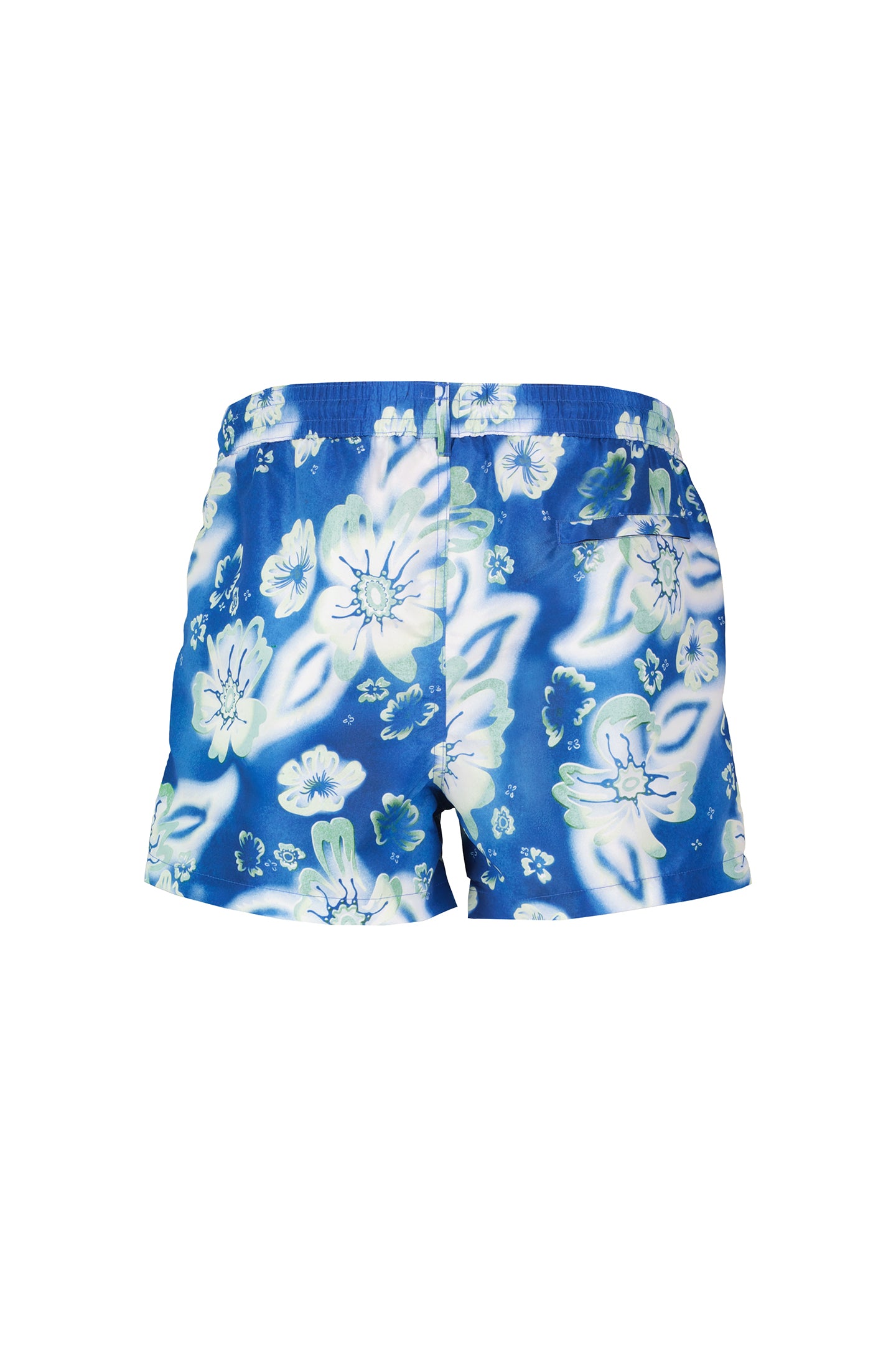 Mens Paul Smith Cobalt Blue Riso Floral Swim Short - image 3