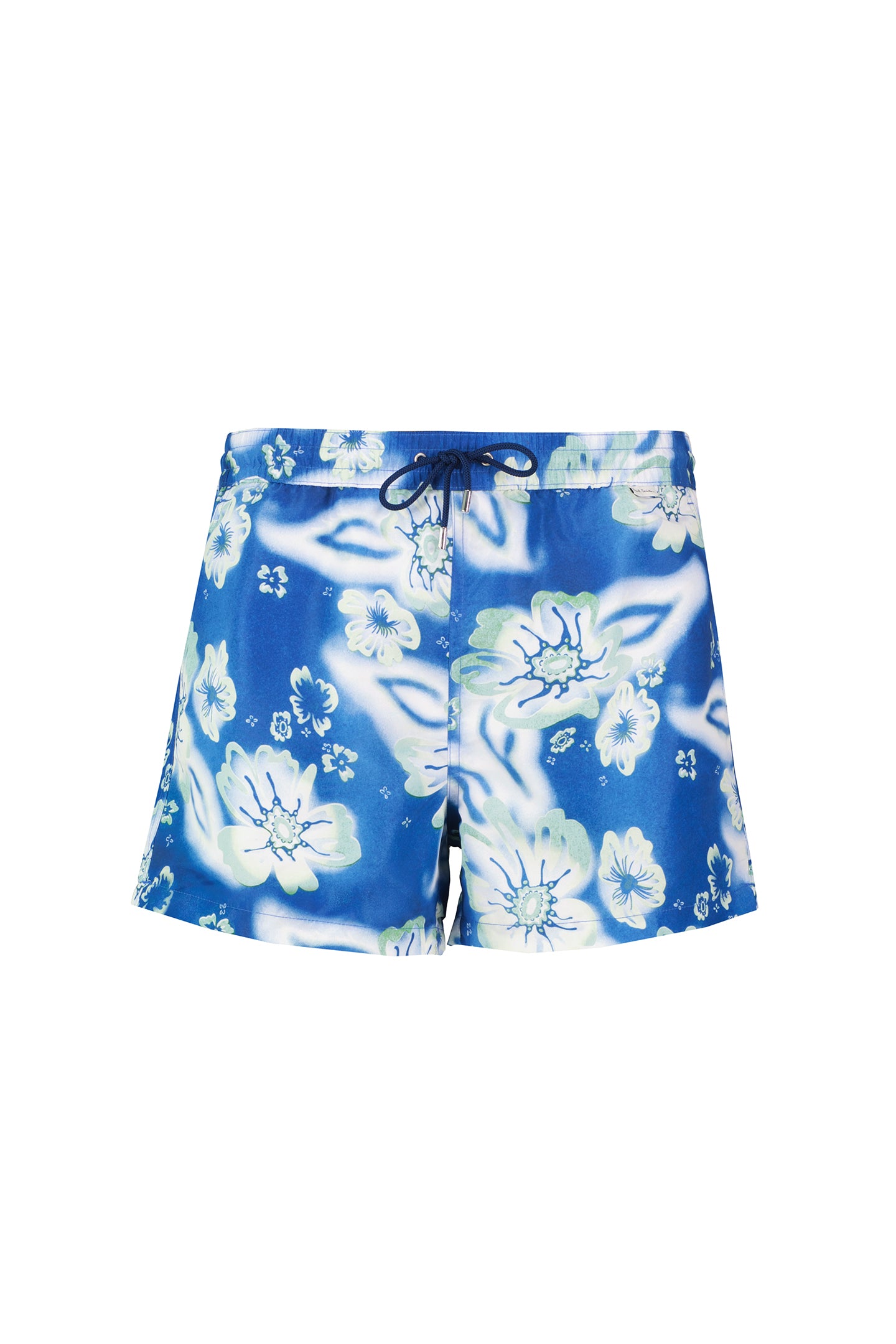 Mens Paul Smith Cobalt Blue Riso Floral Swim Short - image 2