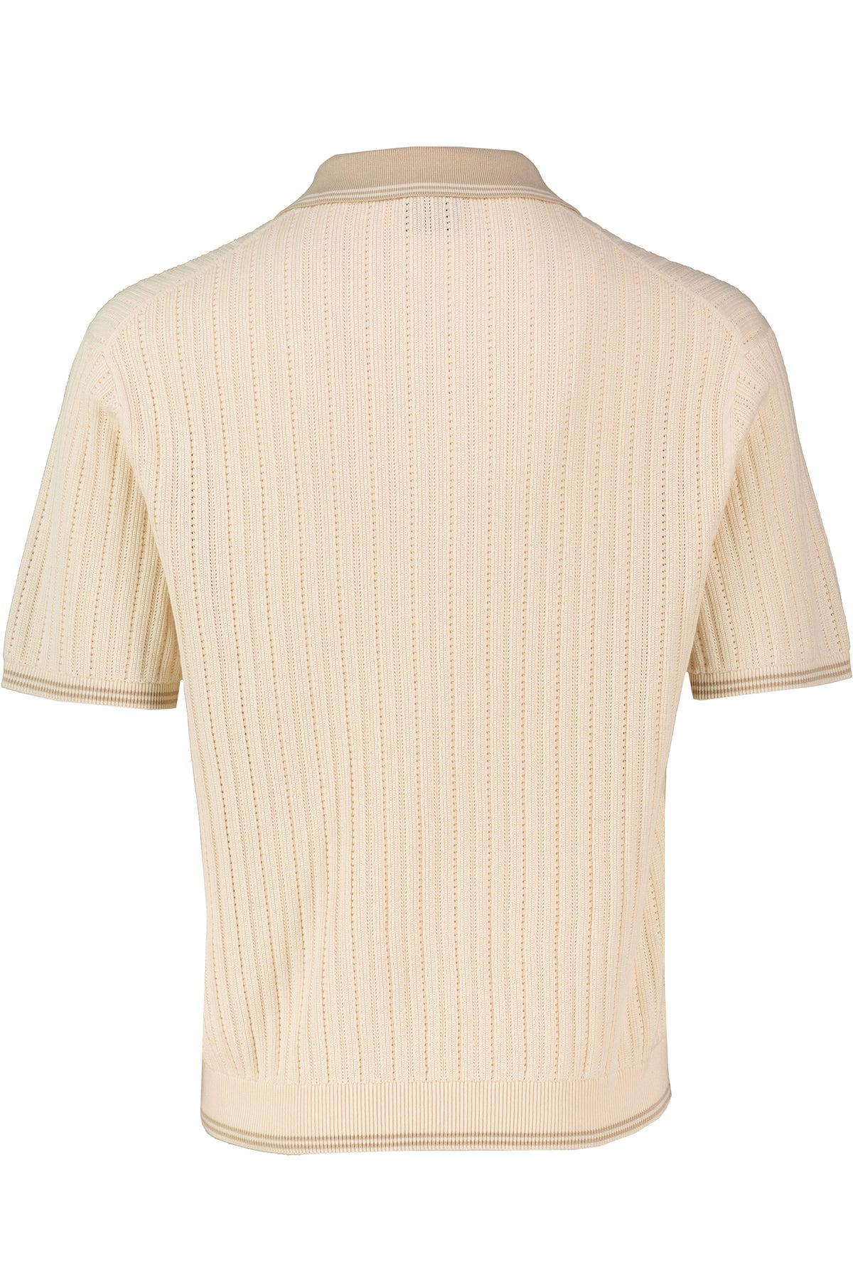 Mens Paul Smith Knitted Ivory Polo Shirt - image 3