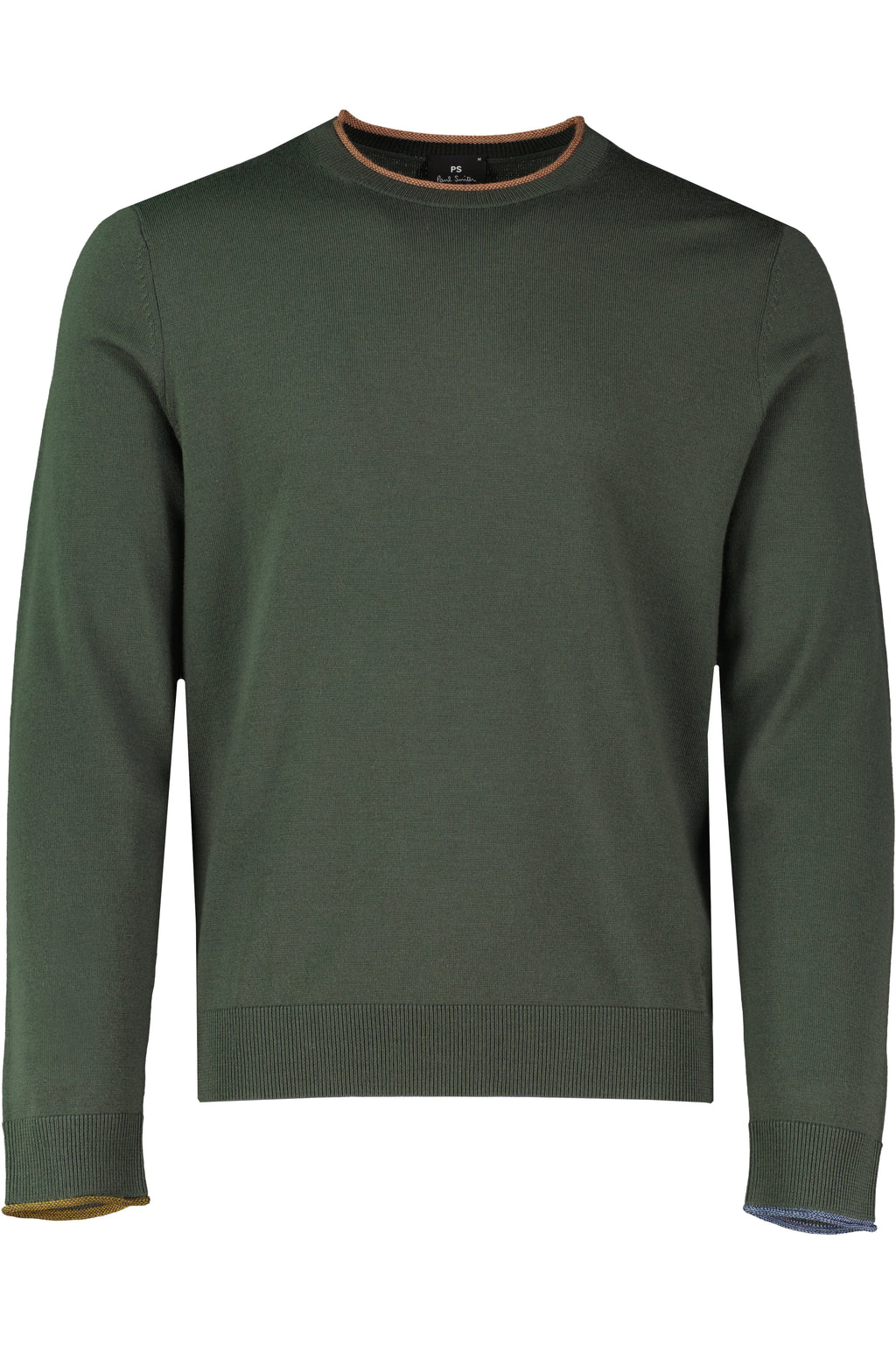 Mens Paul Smith Green Sweater Crew Neck