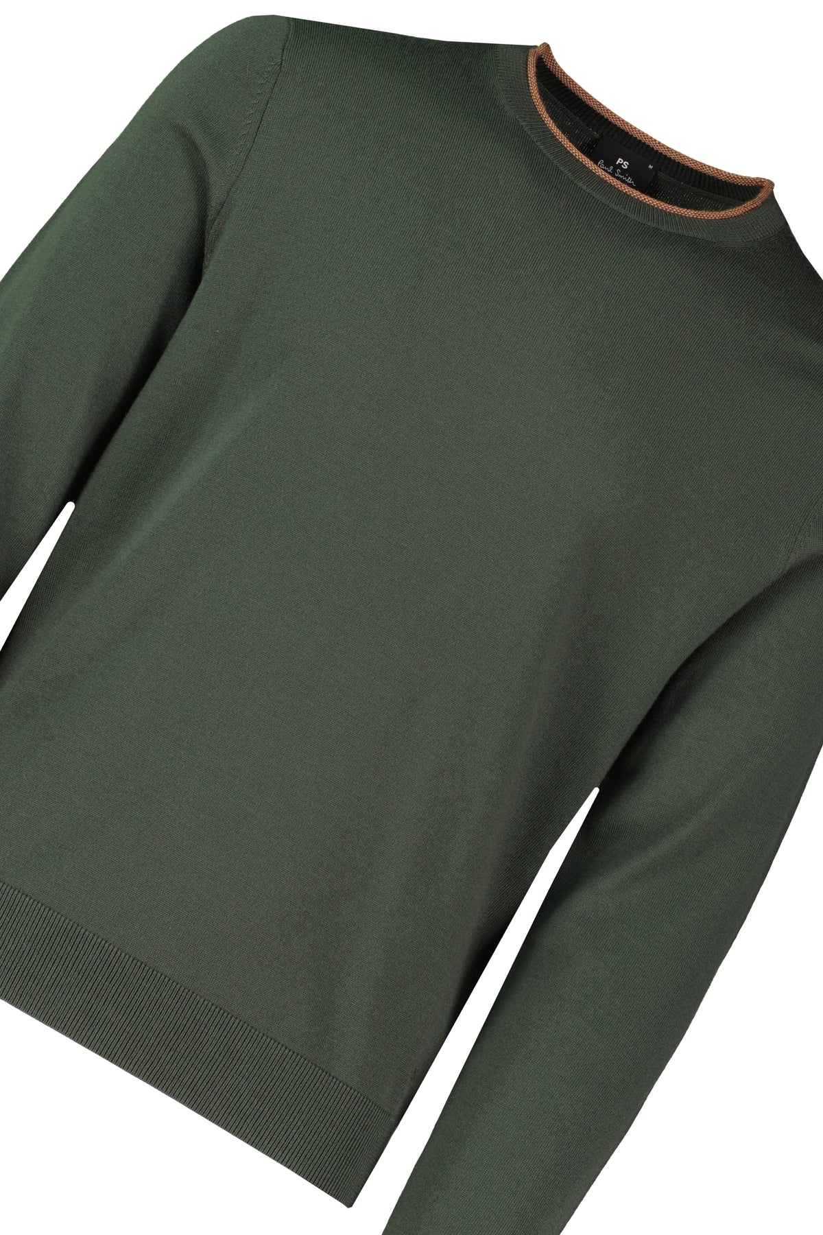 Mens Paul Smith Green Sweater Crew Neck