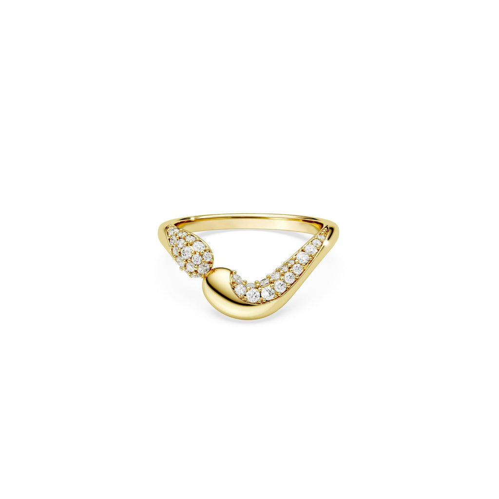 Swarovski Classica Silver/Gold Plated Zirconia Ring