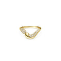 Swarovski Classica Silver/Gold Plated Zirconia Ring
