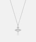 Vivienne Westwood Olympia CZ With Drop Necklace
