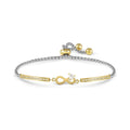 Nomination Milleluci Refined Edition-Golden Infinity CZ Bracelet