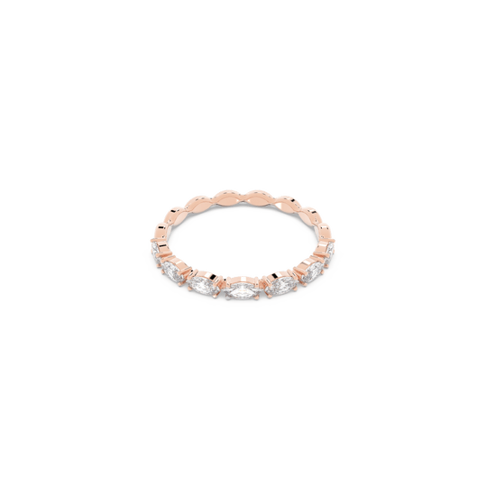 Swarovski Marquise Cut Vittore Ring in Rose Gold *