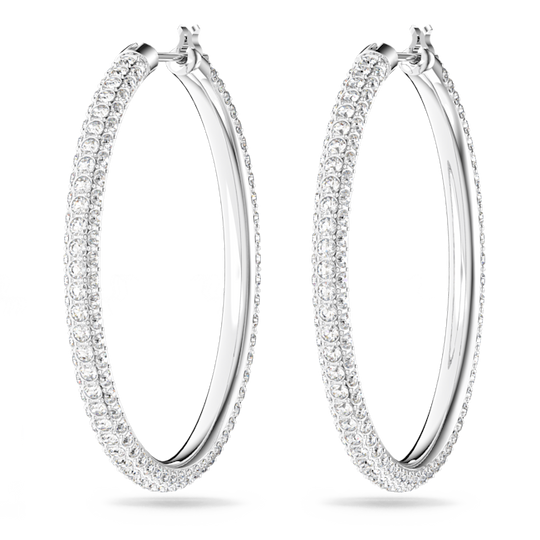 Swarovski Dextera Pave` Hoop Earrings 5389432