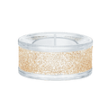 Swarovski Gold Shimmer Tea Light Holder