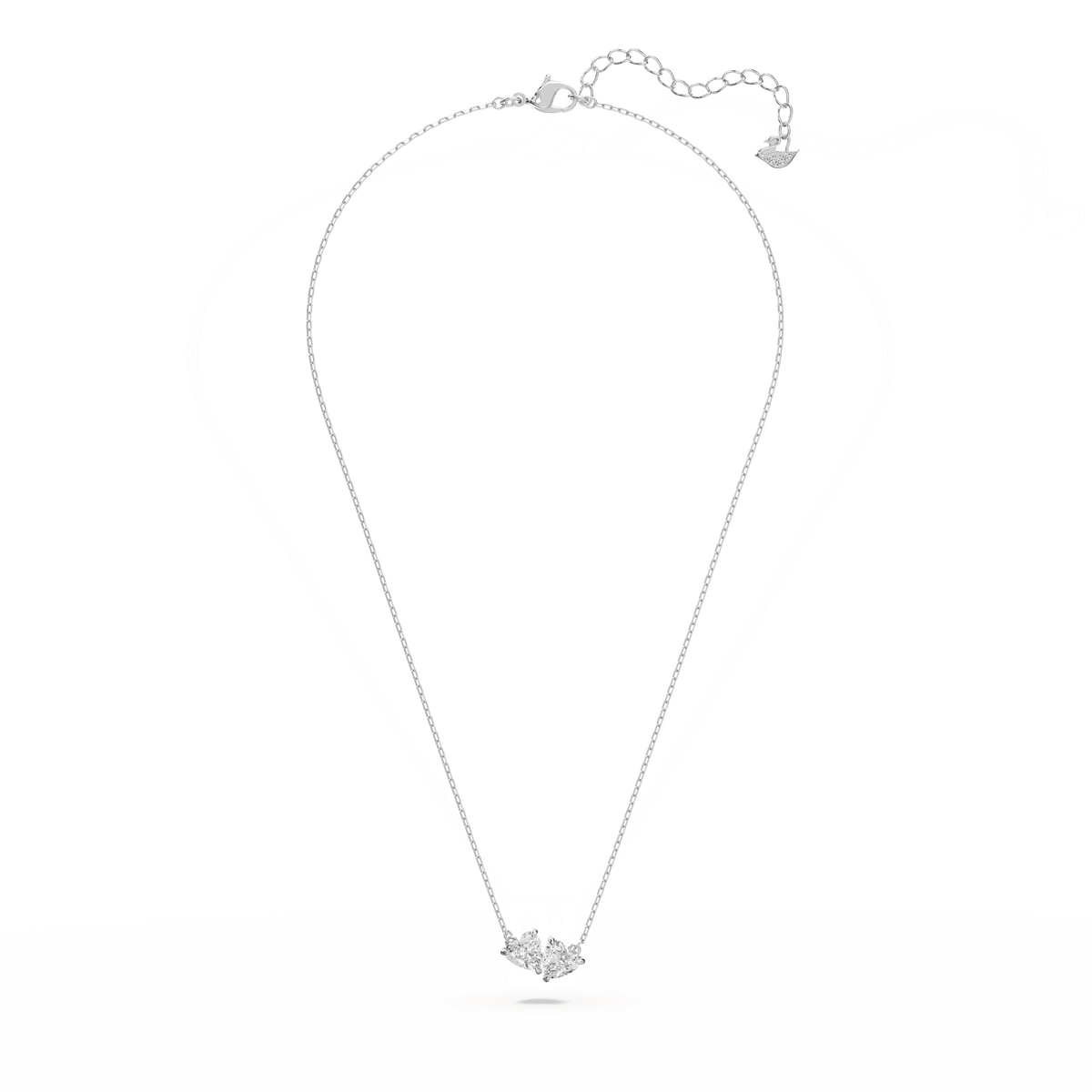 Swarovski Mesmera Double Heart Necklace 5517117