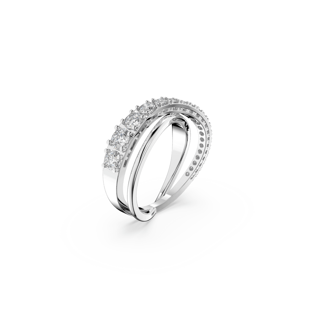 Swarovski Twist Ring — view 2