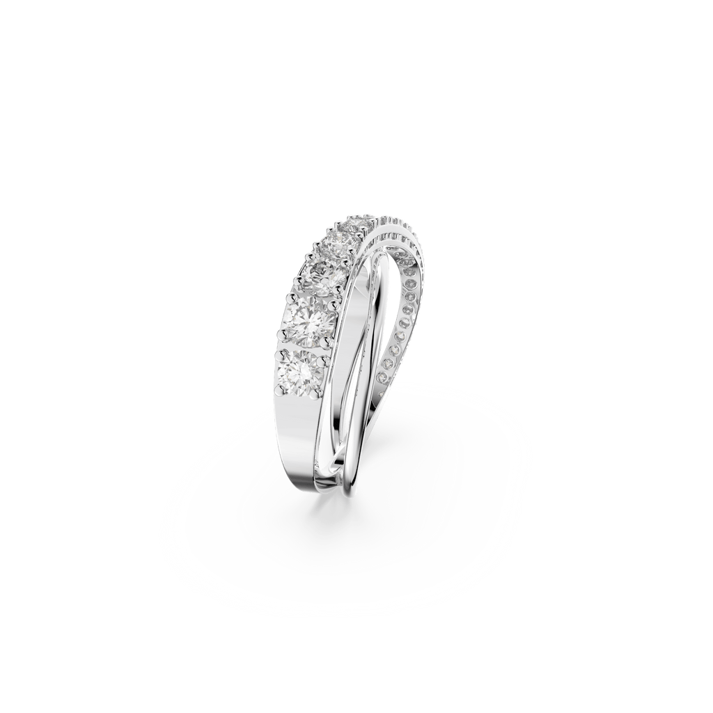 Swarovski Twist Ring — view 3