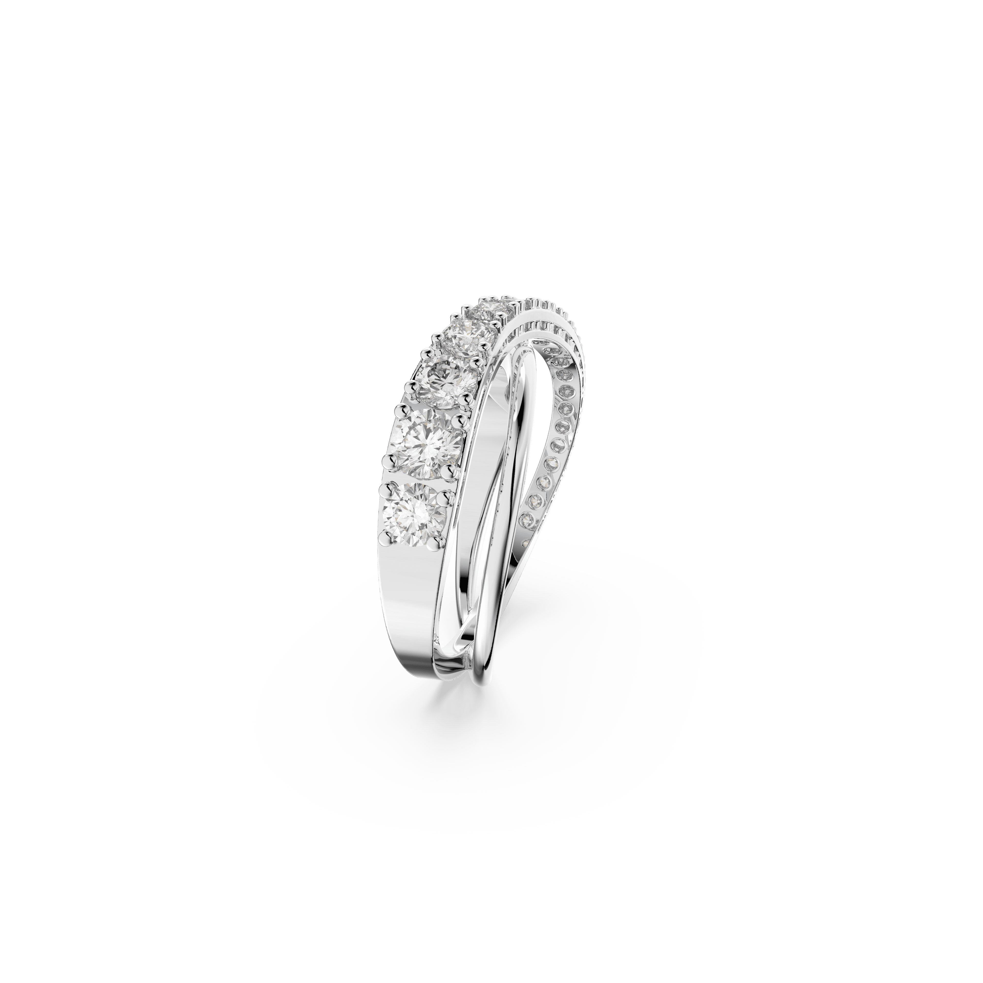 Swarovski Twist Ring — view 3