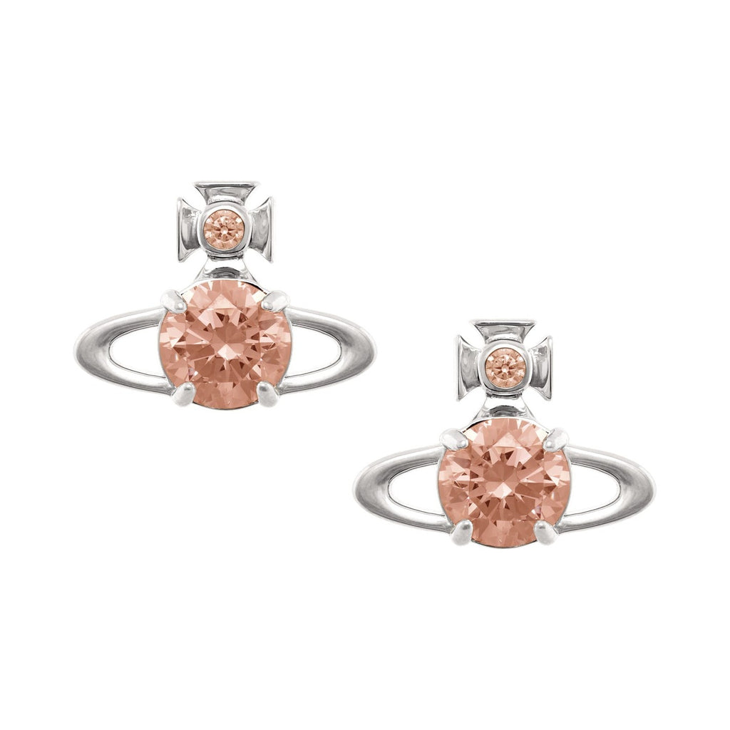 Vivienne Westwood Large Reina Blush Earrings 62010376-02P781-
