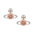 Vivienne Westwood Large Reina Blush Earrings 62010376-02P781-