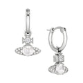 Vivienne Westwood Ondina CZ Hoop Earrings 6203009D-02P102