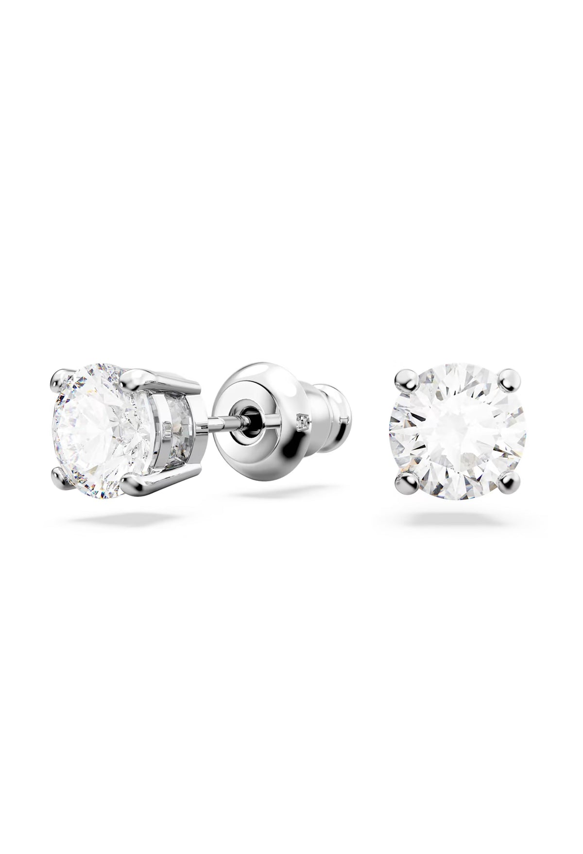 Swarovski Matrix Tennis Necklace & Earring Set, white rhodium-plated jewelry from Swarovski, at OD’s Jewellers in St Helens.