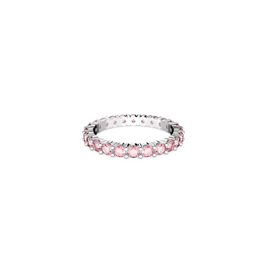Swarovski Matrix Pink Ring
