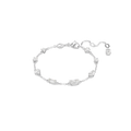 Swarovski Mesmera: Mixed Cuts, Scattered Design Bracelet Rhodium Plated