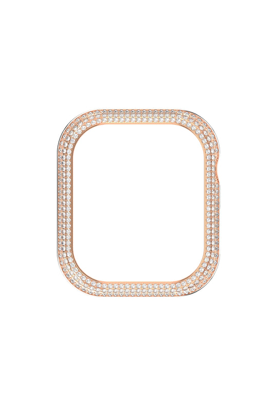 Swarovski Sparkling 41mm Apple Watch Case Rose Gold Plated 5663568