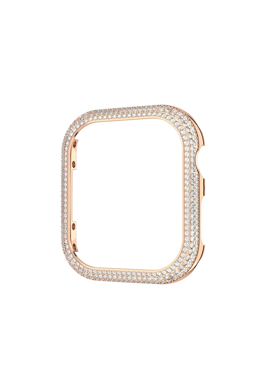 The Swarovski Sparkling 41mm Rose Gold Plated Apple Watch Case, a rose gold plated uncategorized from Swarovski, OD’s Jewellers, St Helens.