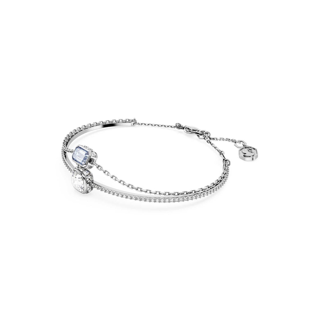 Swarovski Stilla Blue Mixed Cuts Bangle 5668244