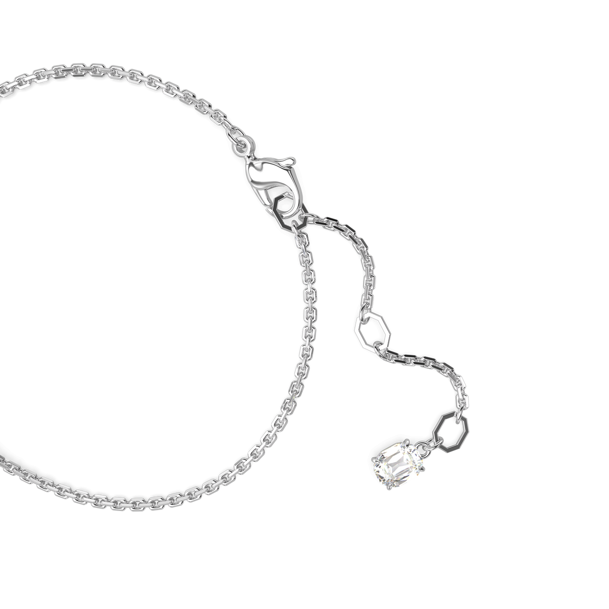 Swarovski Mesmera Mixed Cuts Blue Bracelet Rhodium Plated — view 3