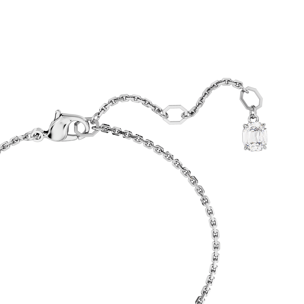 Swarovski Mesmera Mixed Cuts Green White Bracelet Rhodium Plated — view 3