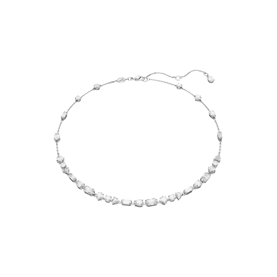 Swarovski Mesmera Mixed Cuts Scattered Design Crystal Necklace 5676989 *