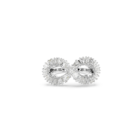 Swarovski Hyperbola Infinity Ring Rhodium Plated *