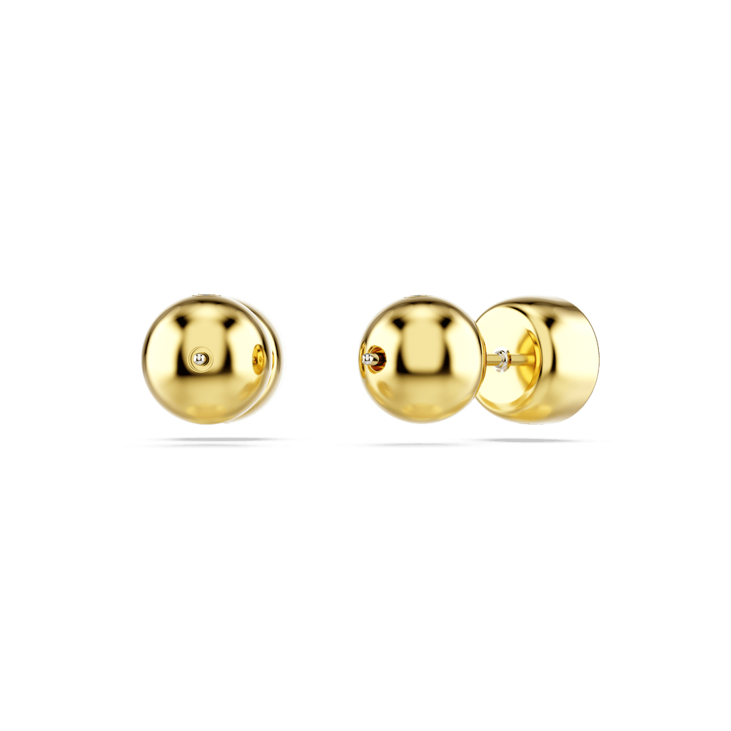 Swarovski Imber Round Cut Bezel Set Stud Earrings — view 4