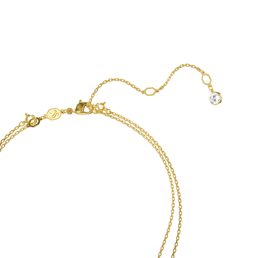 Swarovski  Layered Pendant Gold Plated — view 3