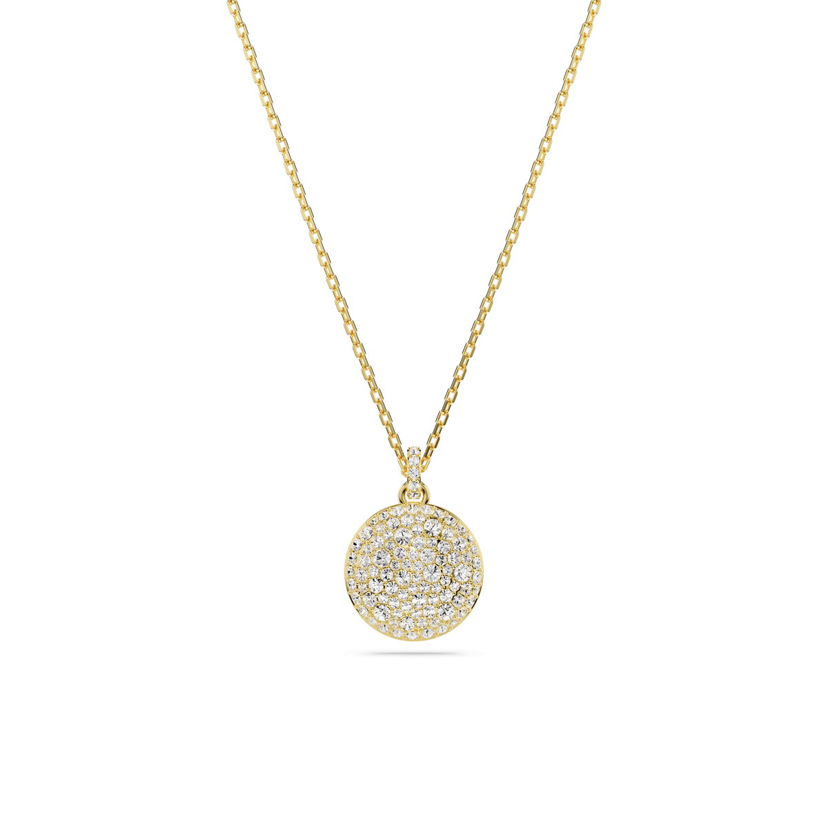Swarovski  Layered Pendant Gold Plated — view 4