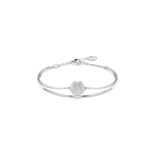 Swarovski Meteora Bangle Rhodium Plated