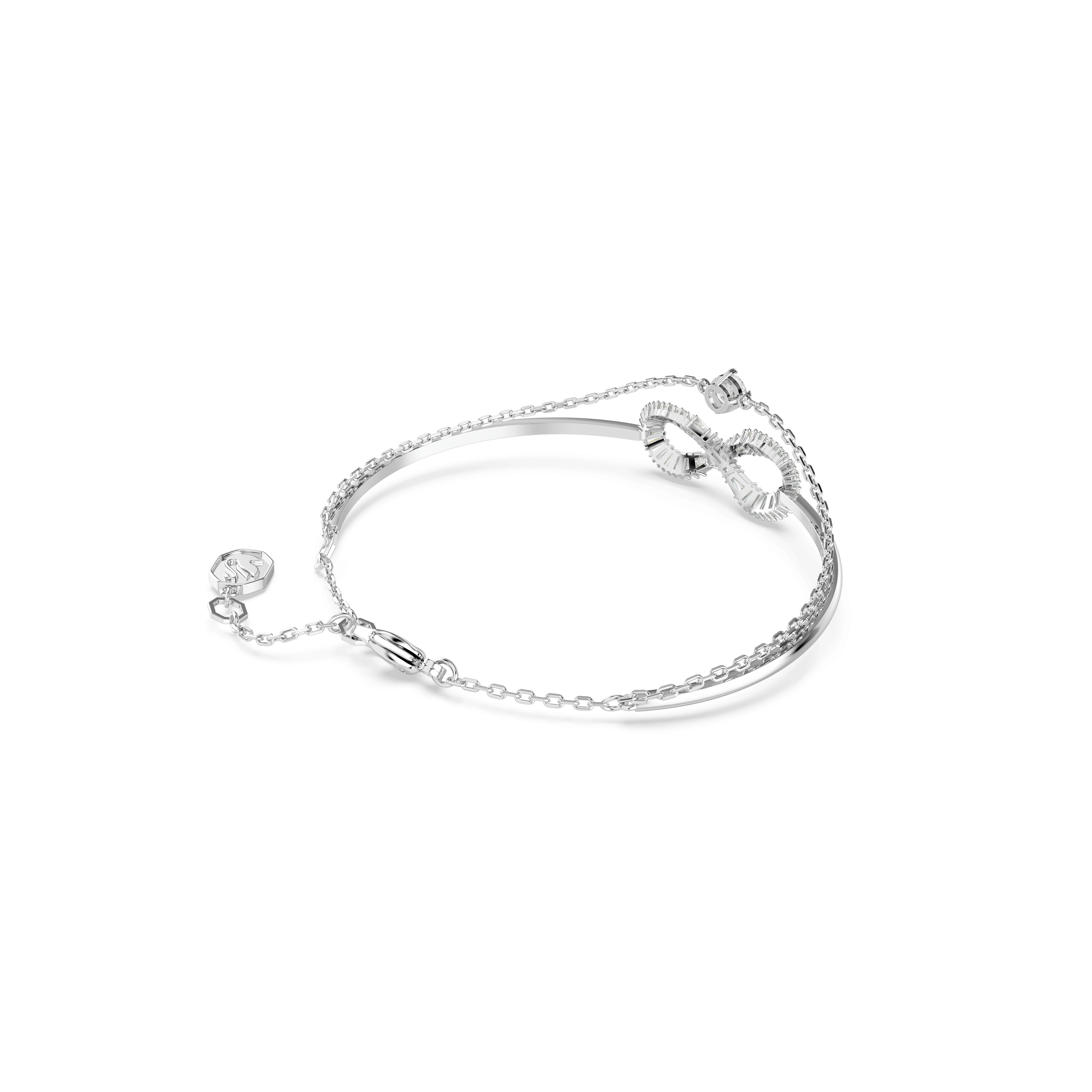 Swarovski Hyperbola Infinity Bangle — view 4