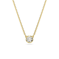 Swarovski Imber Round Cut Bezel Set Necklace