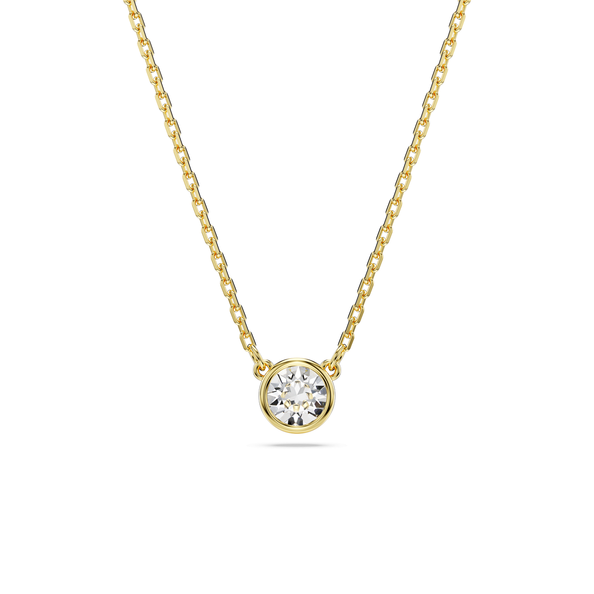 Swarovski Imber Round Cut Bezel Set Necklace