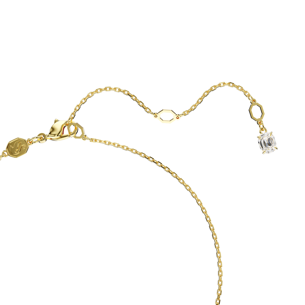 Swarovski Imber Round Cut Bezel Set Necklace — view 3
