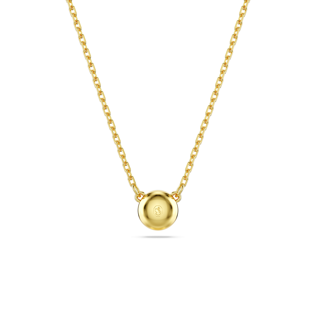 Swarovski Imber Round Cut Bezel Set Necklace — view 4