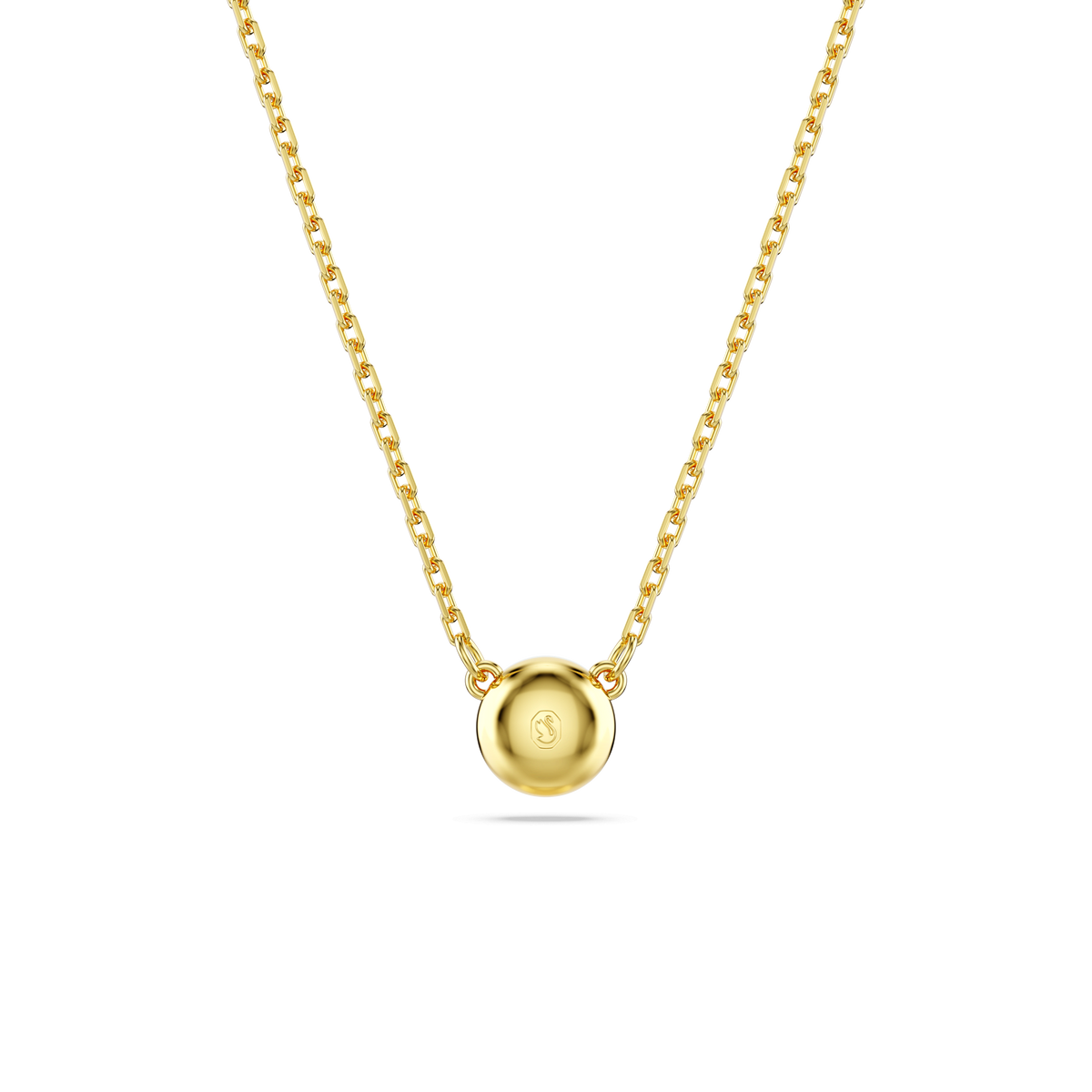 Swarovski Imber Round Cut Bezel Set Necklace — view 4