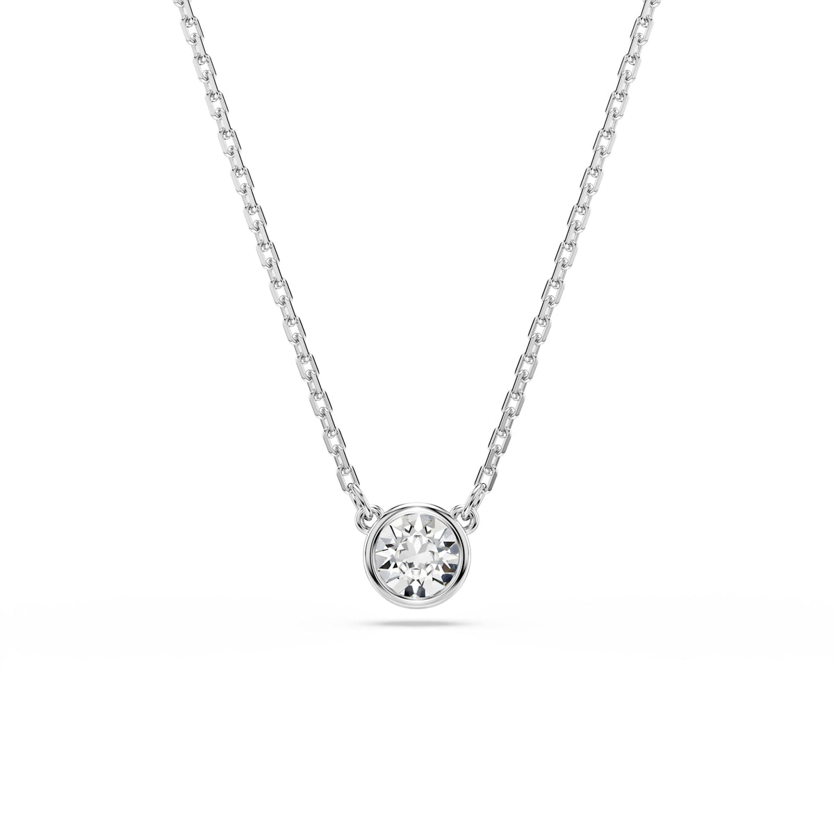 Swarovski Imber Round Cut Bezel Set Pendant Necklace 5696039 — view 2