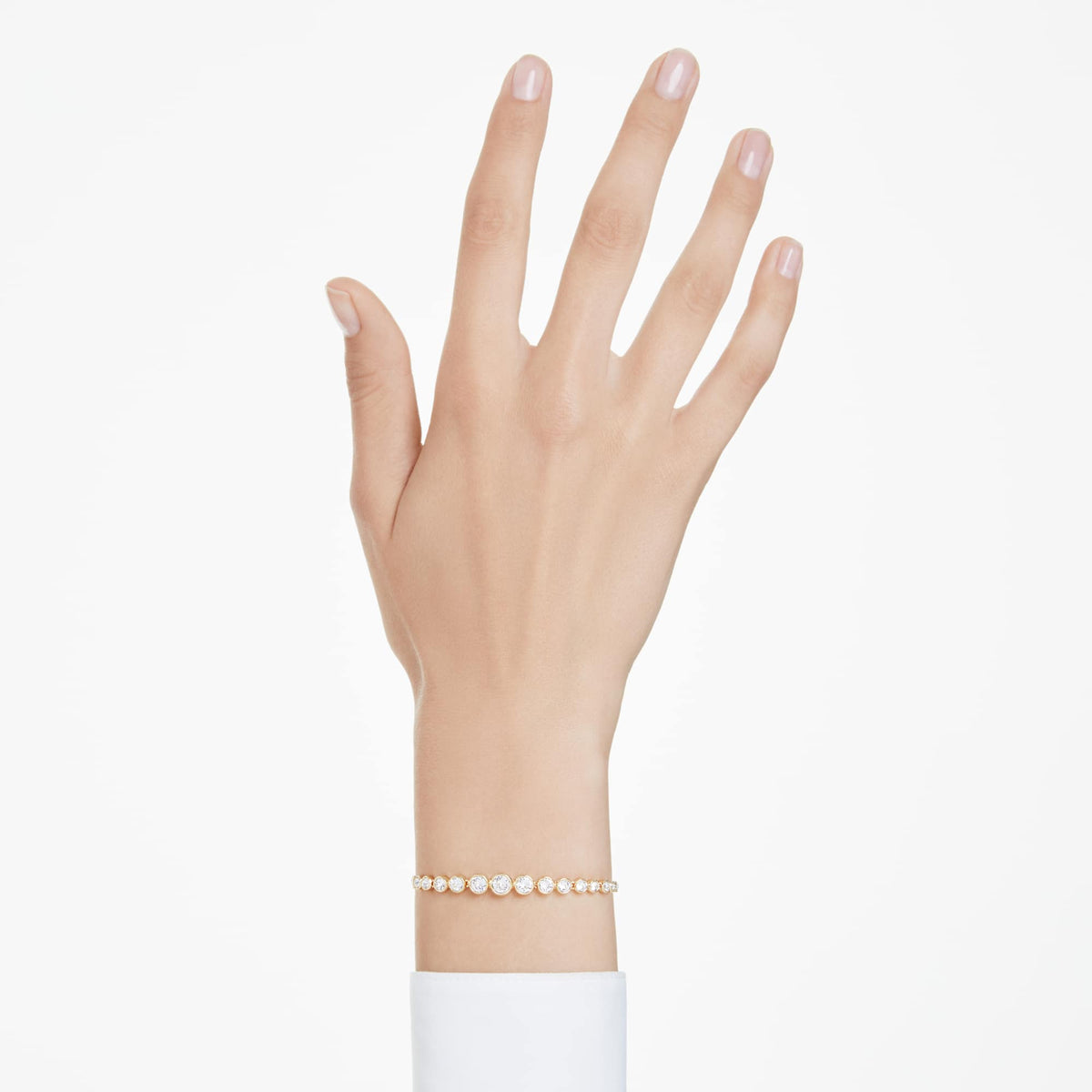 Swarovski Imber Round Cut Graduated Tennis Bracelet 5705450 — view 2