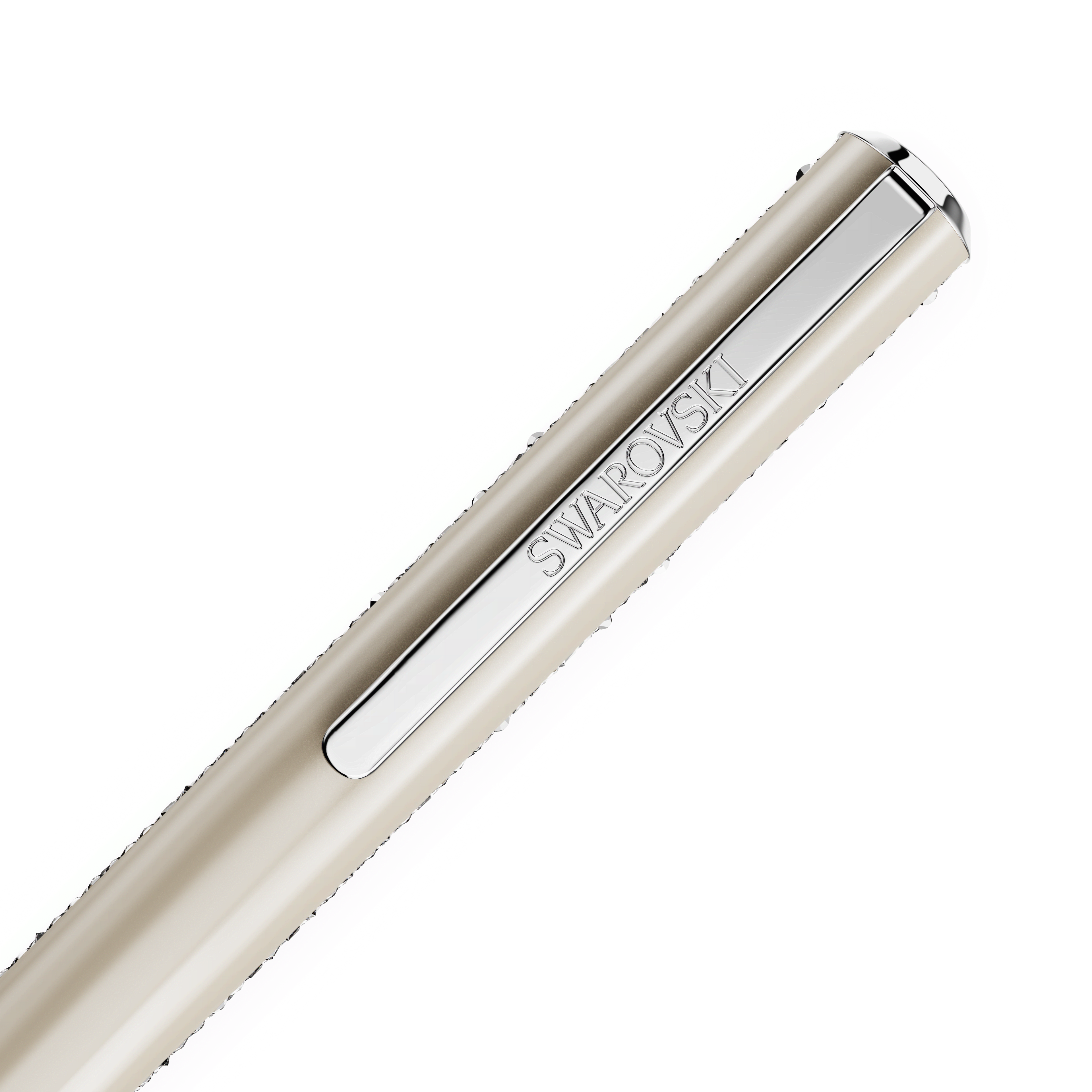 Swarovski Crystal Shimmer Glide Ballpoint Pen Beige — view 3
