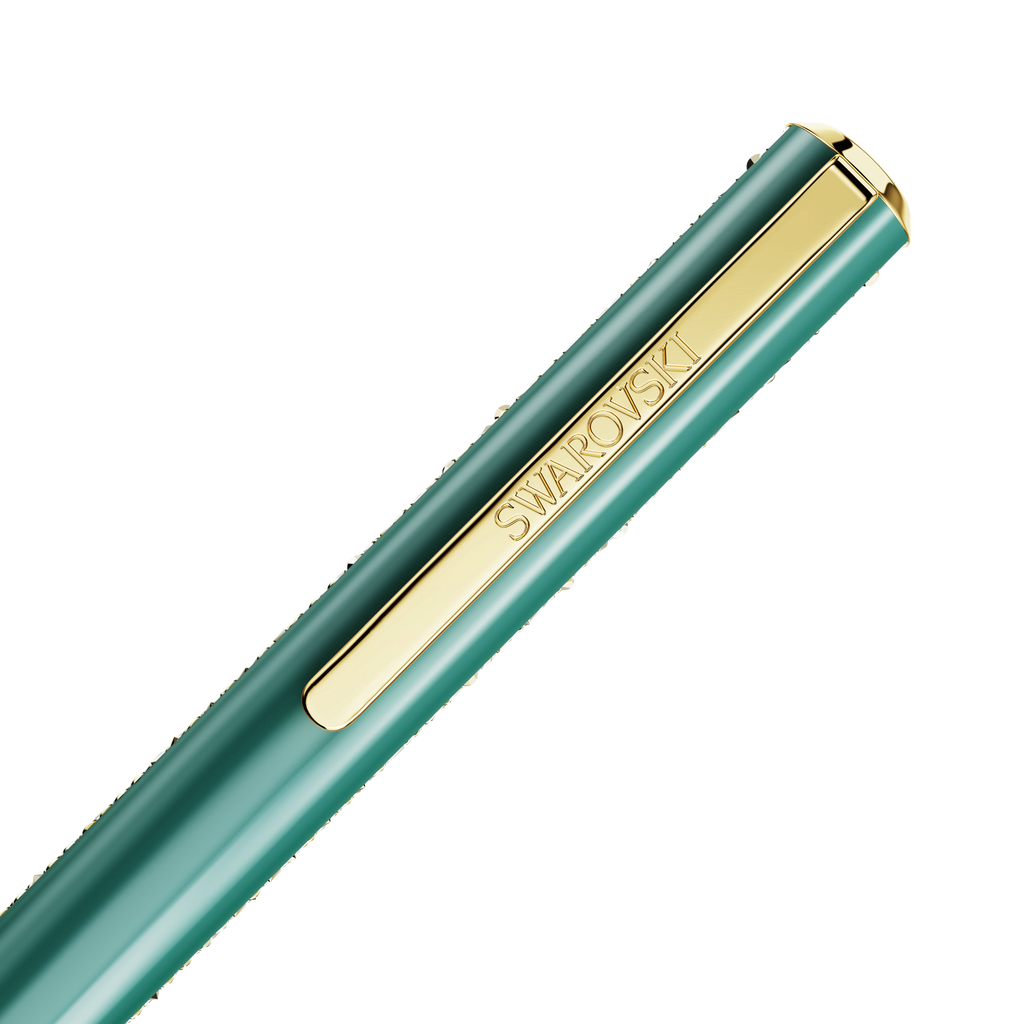 Swarovski Crystal Shimmer Glide Ballpoint Pen Green — view 3
