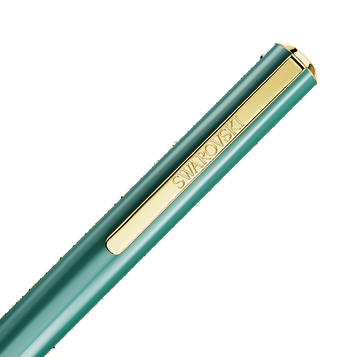 Swarovski Crystal Shimmer Glide Ballpoint Pen Green — view 3